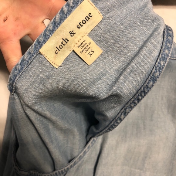 Anthropology Halter Jean Dress - Picture 3 of 3